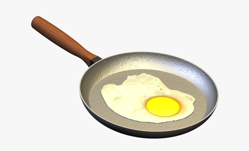 Frying Pan Transparent Images - Frying Pan Egg Png, Png Download, Free Download