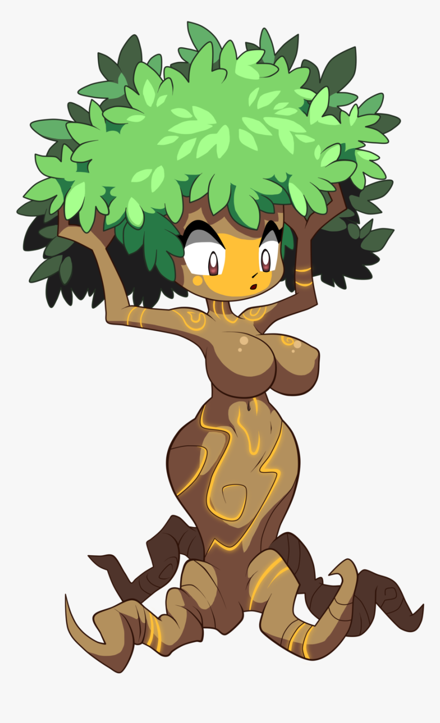 Blackmage20 39 2 Dryad Form Shantae By Thegeckoninja - Shantae Tf, HD Png Download, Free Download