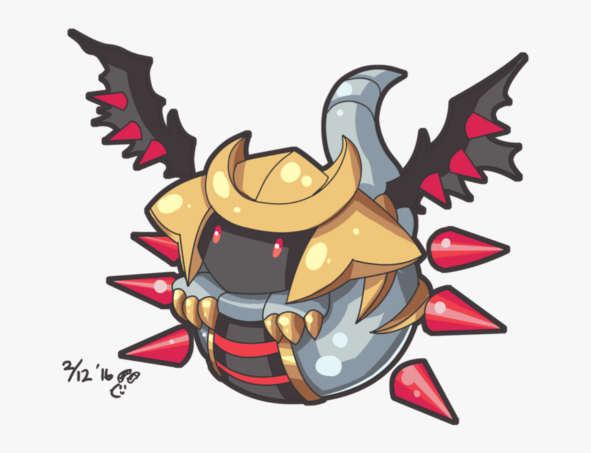 Girpotina, The Potted Version Of Giratina - Cartoon, HD Png Download, Free Download