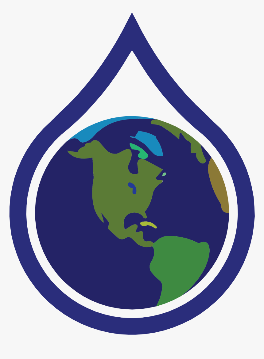 Blue,area,symbol - Water Earth Clipart, HD Png Download, Free Download