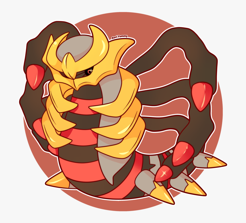 Goal Drawing Chibi - Giratina Artwork Chibi, HD Png Download, Free Download