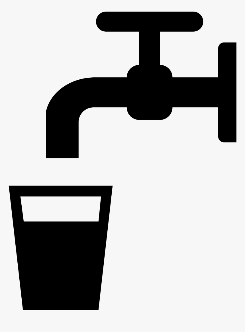 Drinking Water Sign Vector, HD Png Download, Free Download