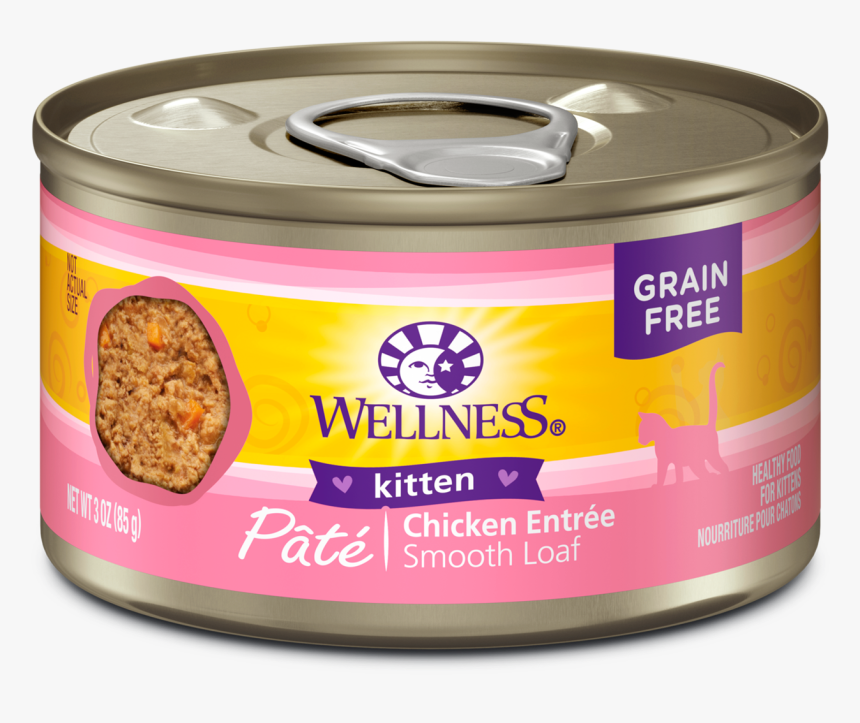 Wellness Kitten Canned Food , Png Download - Wellness Kitten Pate, Transparent Png, Free Download