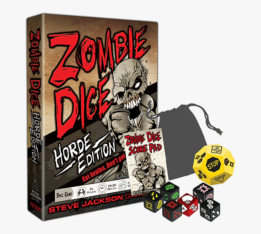 Zombie Horde Png - Zombie Dice Horde Edition, Transparent Png, Free Download
