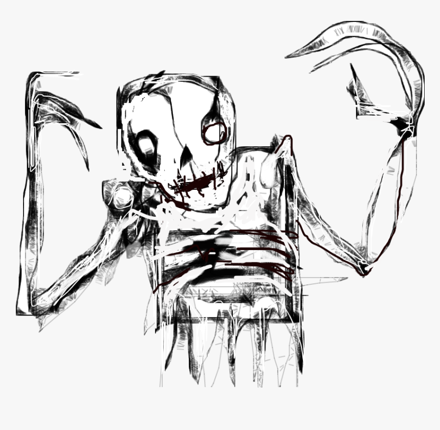 Transparent Zombie Horde Png - Sketch, Png Download - kindpng