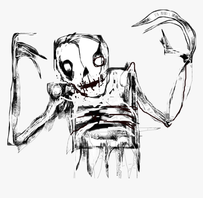 Transparent Zombie Horde Png - Sketch, Png Download, Free Download