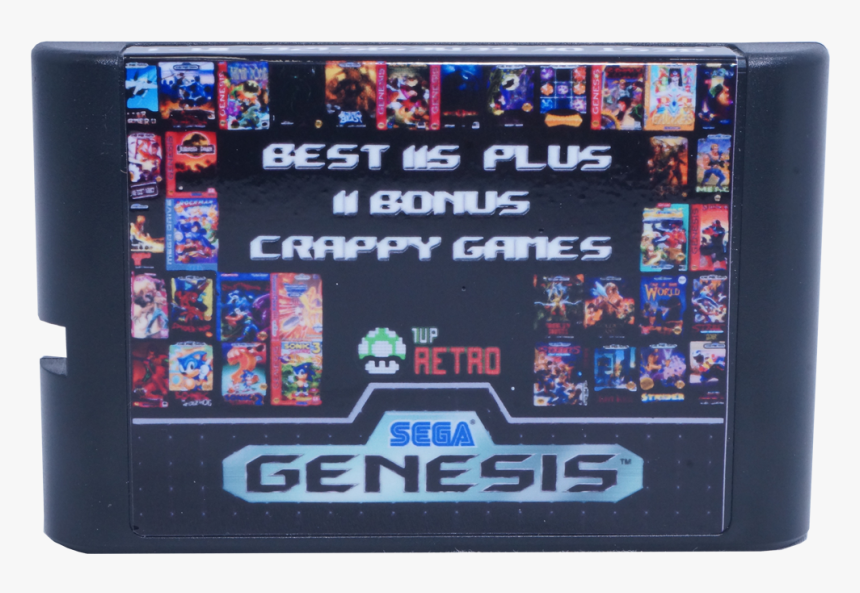 Sega Genesis Multi Cart 126 In 1, Sega Multi Cart, - Sega Genesis, HD Png Download, Free Download