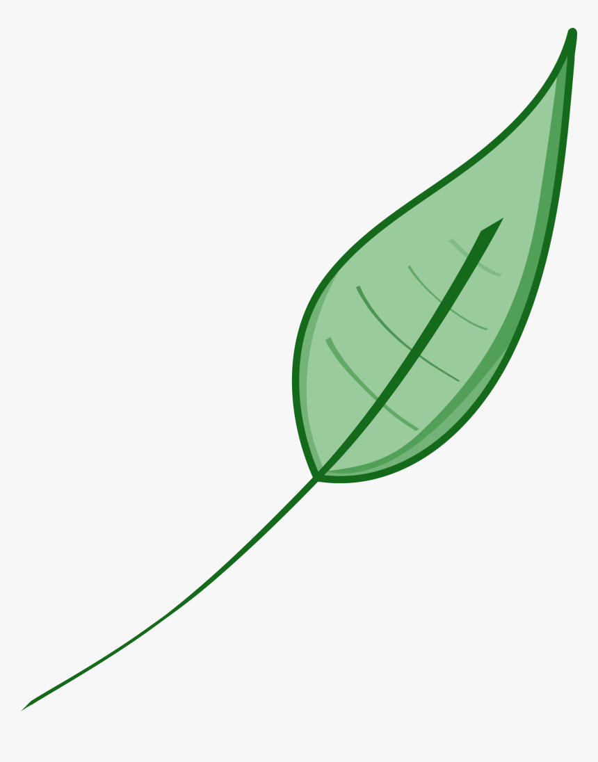 Green Leaf Clip Arts - Green Leaf Clip Art, HD Png Download, Free Download