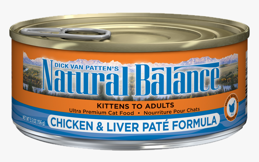 Ultra Premium Chicken & Liver Paté canned Cat Formula
"
 - Natural Balance Wet Cat Food, HD Png Download, Free Download