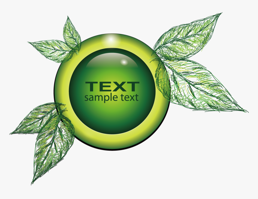 Decorative Leaf Png Transparent Image - Emblem, Png Download, Free Download