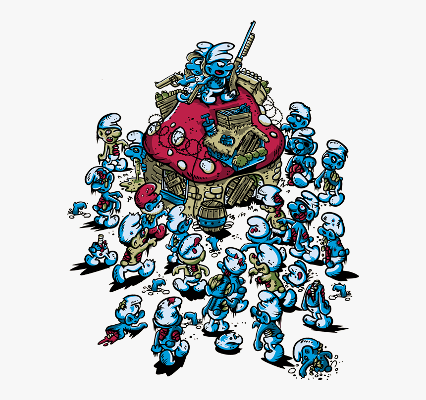 Blue Horde By Teevillain, HD Png Download, Free Download