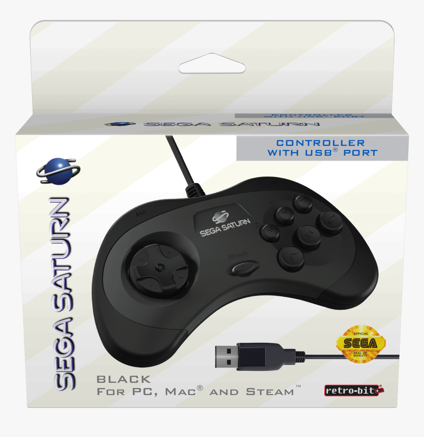 Sega Saturn Controller Retro Bit, HD Png Download, Free Download