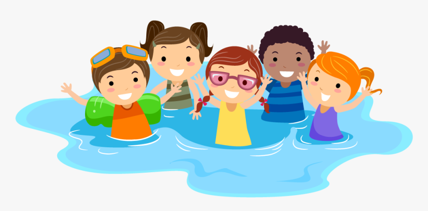 Transparent Fish Swimming Png - Kids Swimming Clipart, Png Download, Free Download