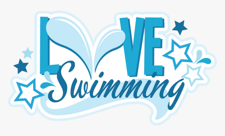 Transparent Swimming Silhouette Png - Love To Swim Clipart, Png Download, Free Download