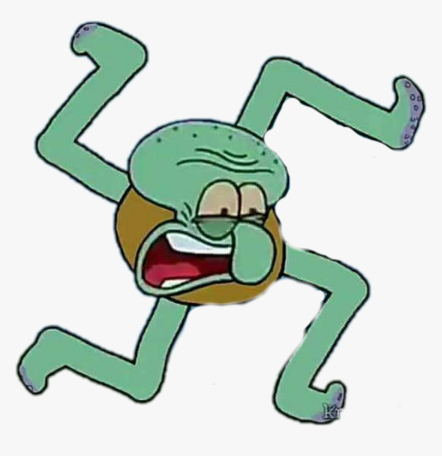 Squidward Heil Clipart , Png Download - Memes Dank Stickers Whatsapp, Transparent Png, Free Download