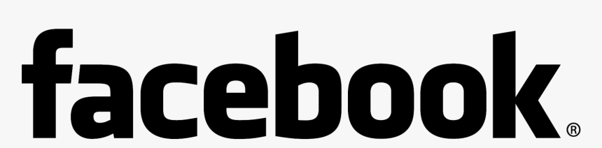 Facebook Logo Png White - Facebook Logo In Black And White, Transparent Png, Free Download