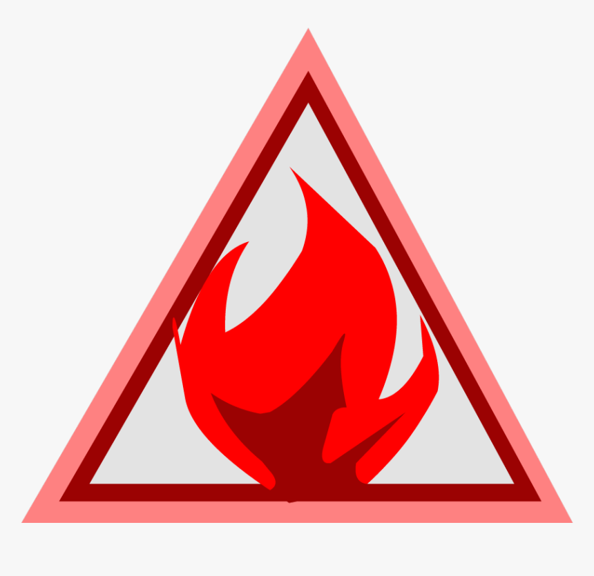 Fire Triangle Image Blank, HD Png Download, Free Download