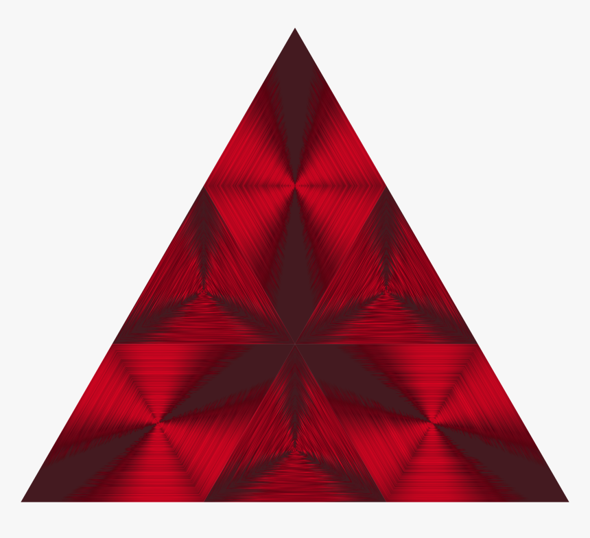 Triangle,symmetry,red - Triangle, HD Png Download, Free Download