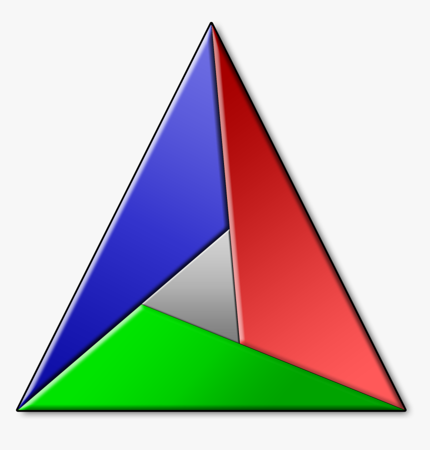 Colorful Triangle Png - Cmake Logo Png, Transparent Png, Free Download