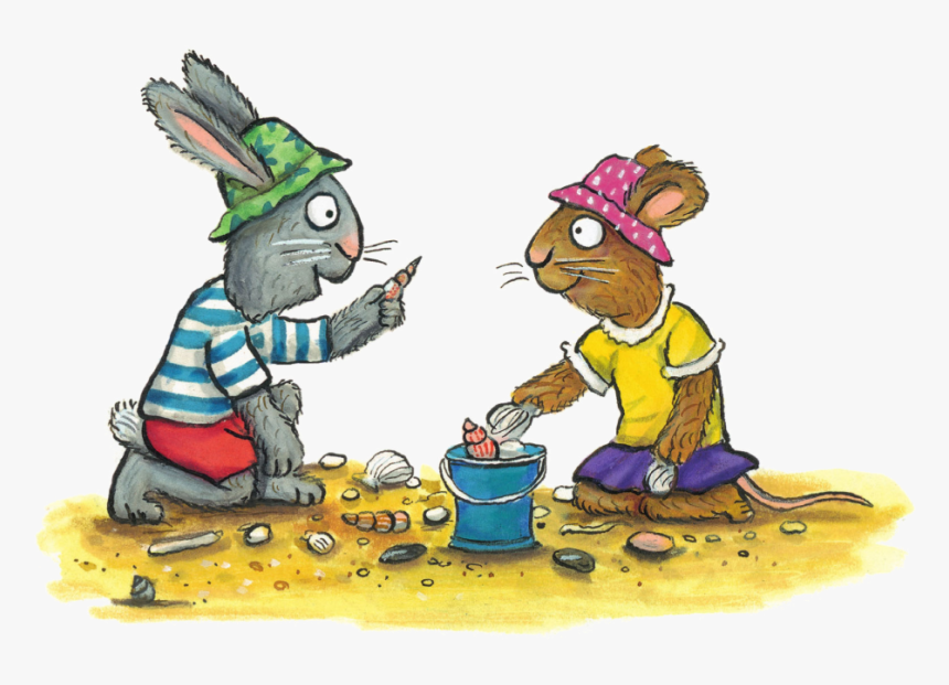 Pip And Posy Are Having A Lovely Day At The Seaside, - Pip And Posy The New Friend, HD Png Download, Free Download