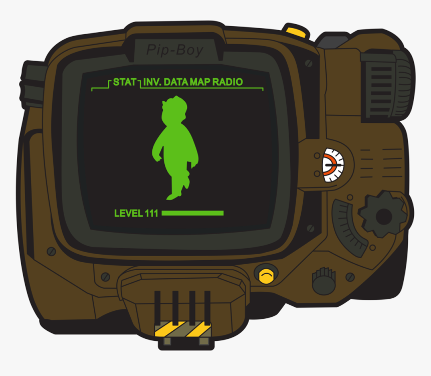 Pipboy Mk4 Pin - Video Camera, HD Png Download, Free Download