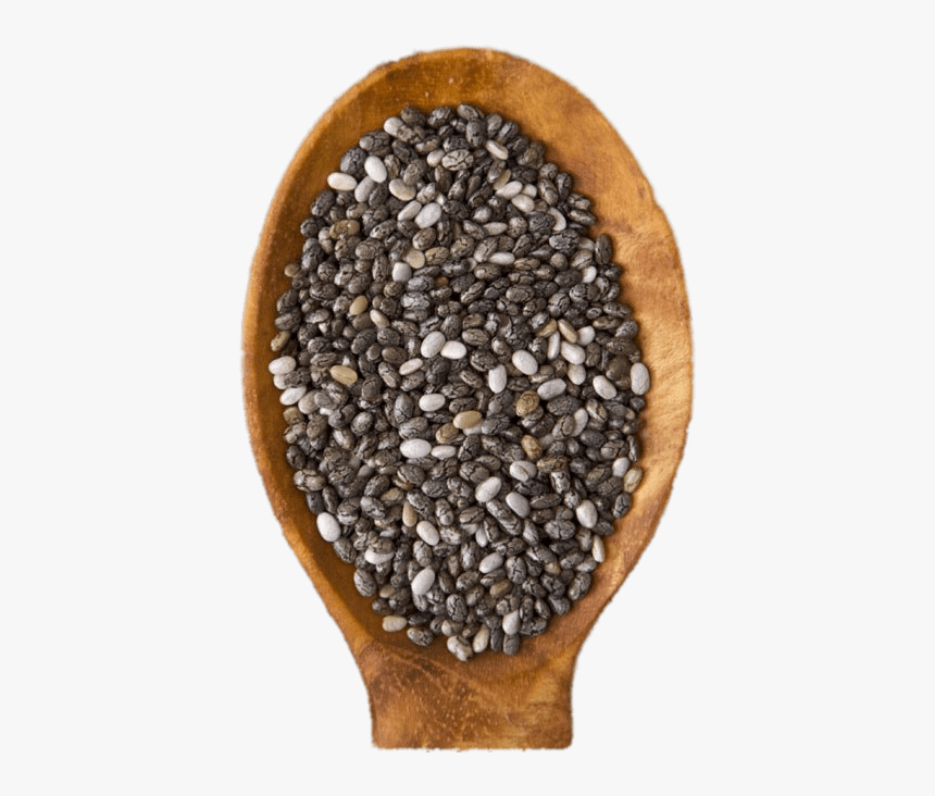 Spoonful Of Chia Seeds - Chia Seeds Image Png, Transparent Png, Free Download