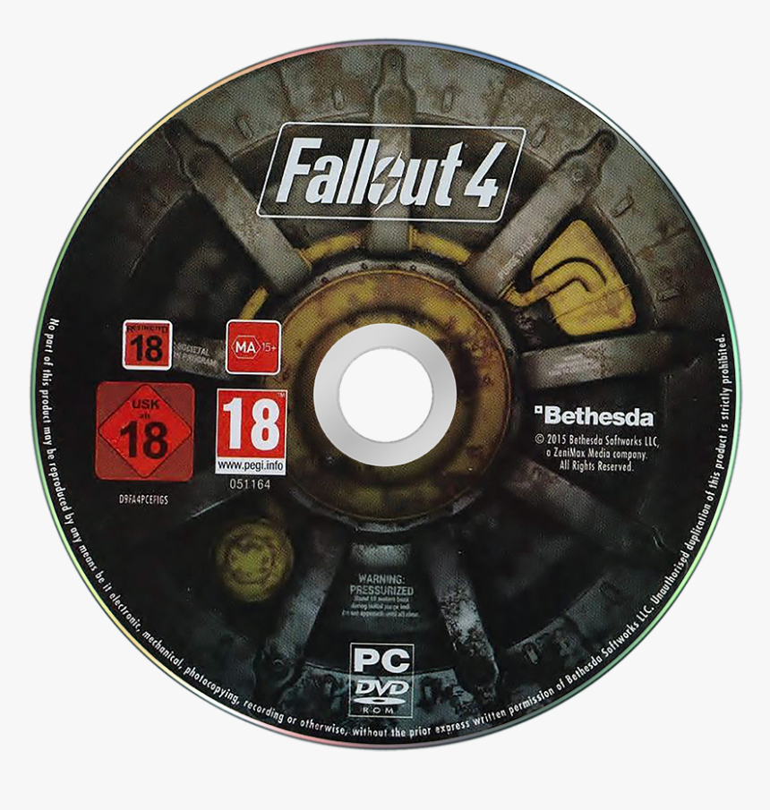 Fallout Ps4 Game Disc, HD Png Download, Free Download