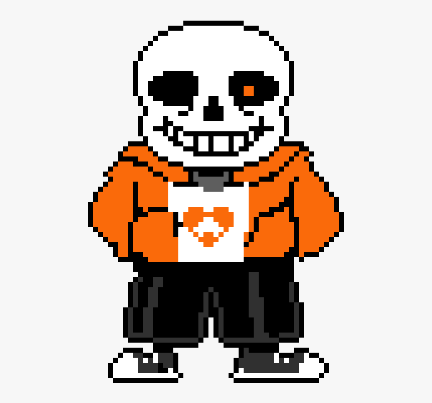 Undertale Sans Pixel Art - Sans Undertale Blue Eye, HD Png Download, Free Download