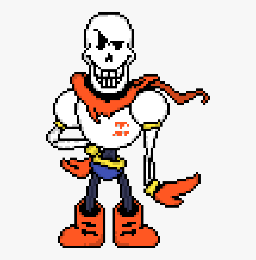 Hd Mgltk Papyrus Sprite - Underswap Papyrus Sprite Gif, HD Png Download, Free Download