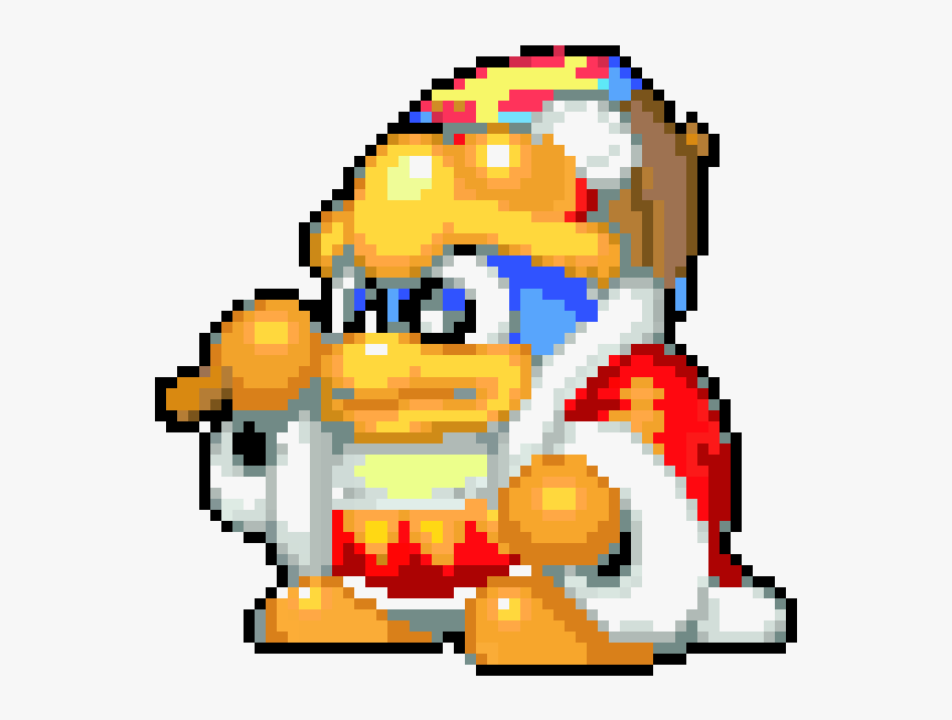 King Dedede Pixel Art, HD Png Download, Free Download