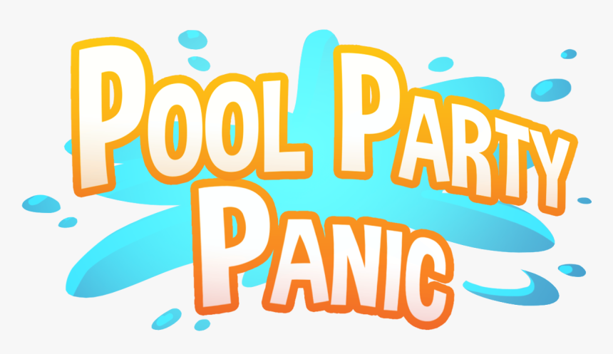 Pool Party Panic - Graphic Design, HD Png Download, Free Download