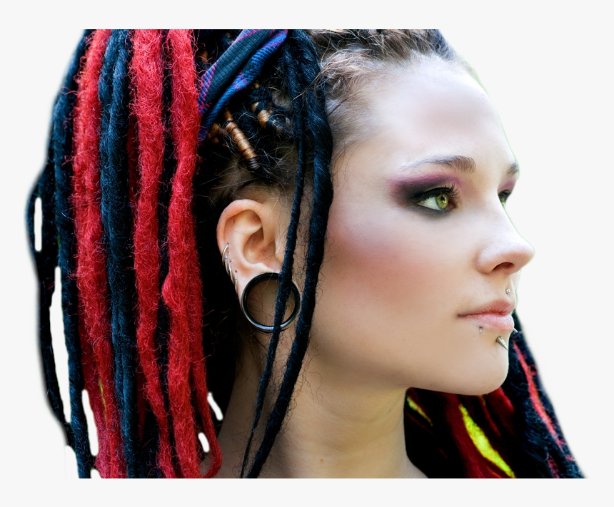 Dreadlocks & Hair Styling In Portland, Or - Colored Girl Dreads, HD Png Download, Free Download