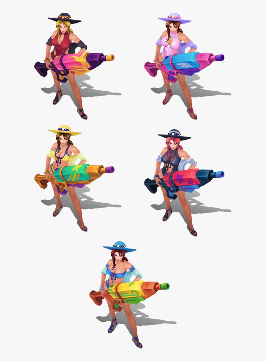 Pool Party Caitlyn - Caitlyn Pool Party Chroma, HD Png Download, Free Download