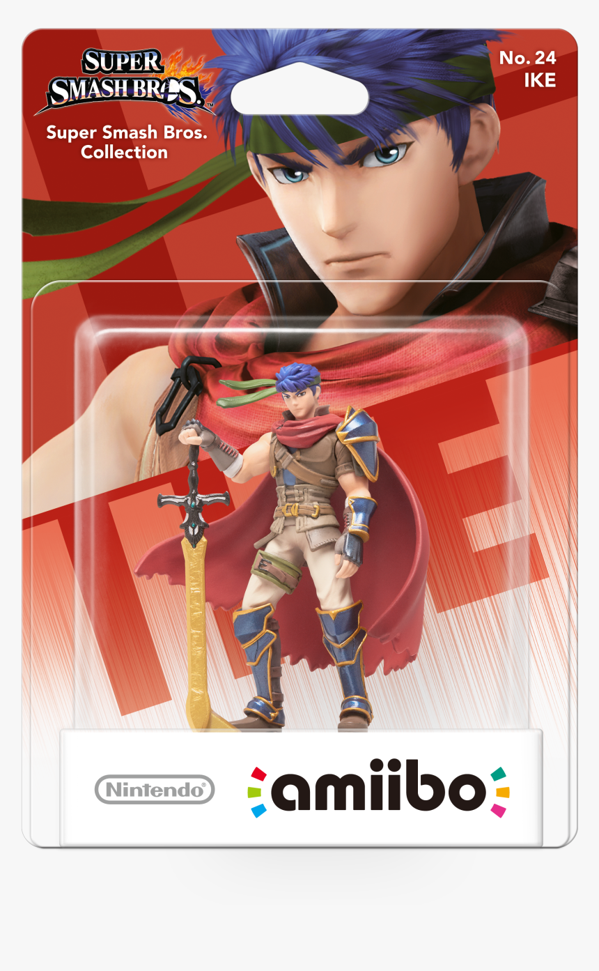 Ike Amiibo Packshot - Super Smash Bros Wii U Amiibo Tre, HD Png Download, Free Download
