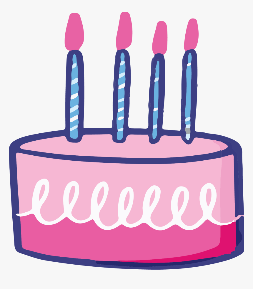 Transparent Cake Silhouette Png - Send Happy Birthday In Advance, Png Download, Free Download