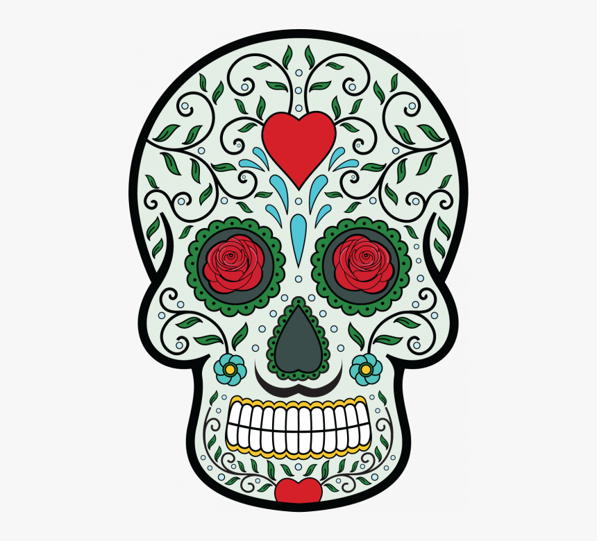 Calavera , Png Download - Skull Mexican Png, Transparent Png, Free Download