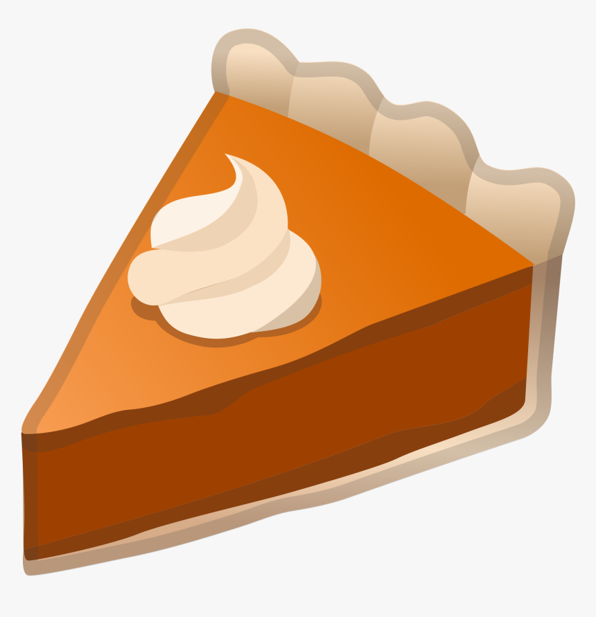Pumpkin Pie Clipart For Print Emoji Transparent Png - Transparent Background Pumpkin Pie Clipart, Png Download, Free Download