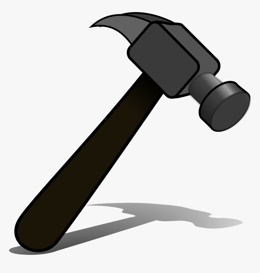 Hammer Cartoon Clip Art - Carpenter Tools Clip Art, HD Png Download, Free Download