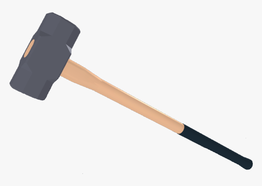 Hammer Clipart Left Handed - Clipart Sledge Hammer Png, Transparent Png, Free Download