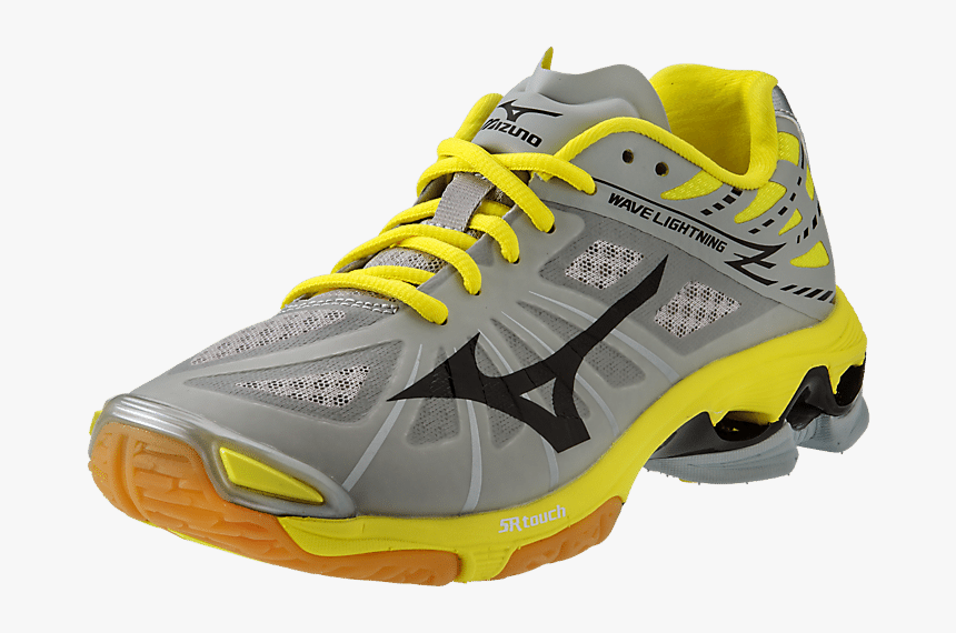 Transparent Yellow Lightning Png - Mizuno Wave Lightning Z Women's Volleyball Shoes, Png Download, Free Download