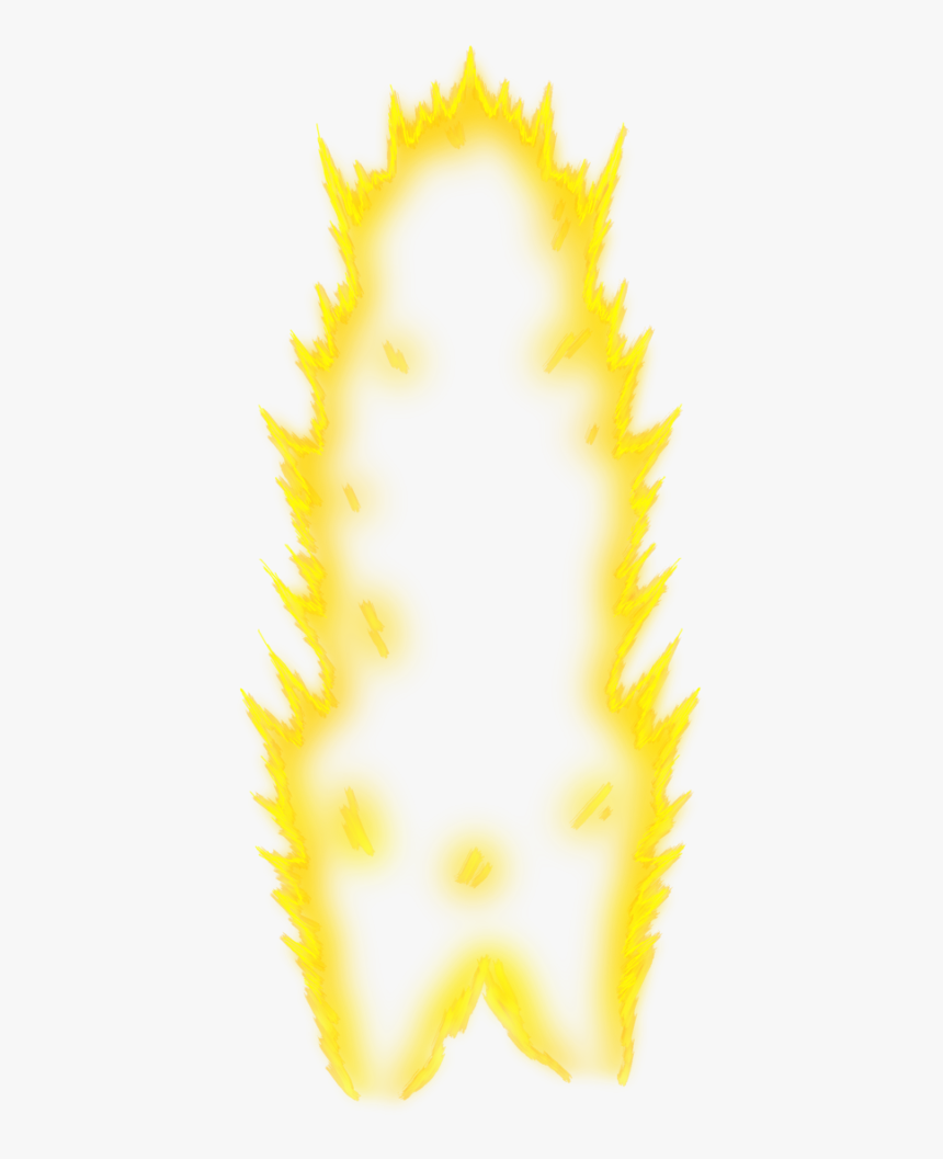 Transparent Super Saiyan Lightning Png - Transparent Super Saiyan Effect Png, Png Download, Free Download