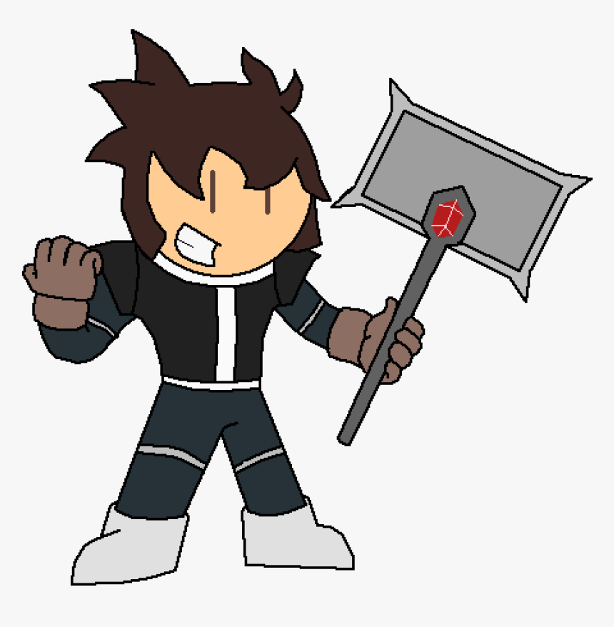 Hammer Man Clipart , Png Download - Cartoon, Transparent Png, Free Download