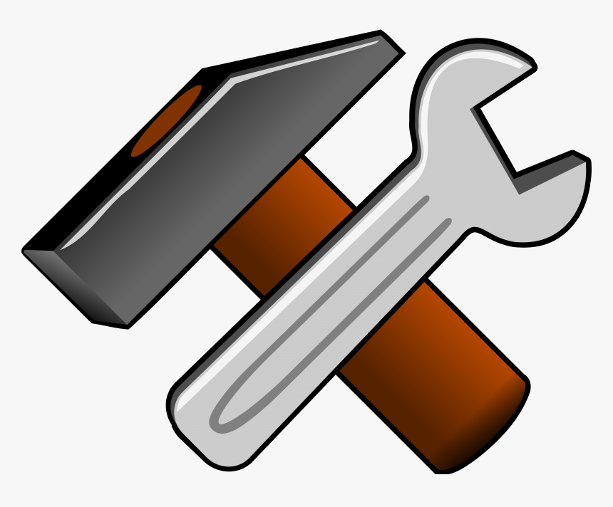 Schraubenschlüssel, Hammer, - Tools Clip Art, HD Png Download, Free Download