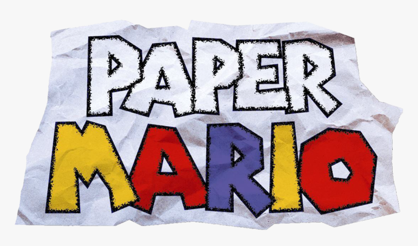 Logopedia10 Paper Mario Logo Png Transparent Png Kindpng