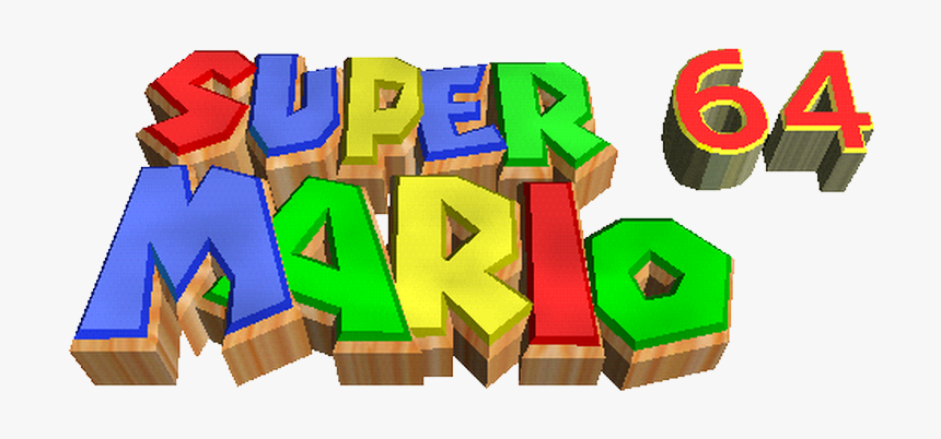 Download Zip Archive - Super Mario 64 Logo, HD Png Download, Free Download