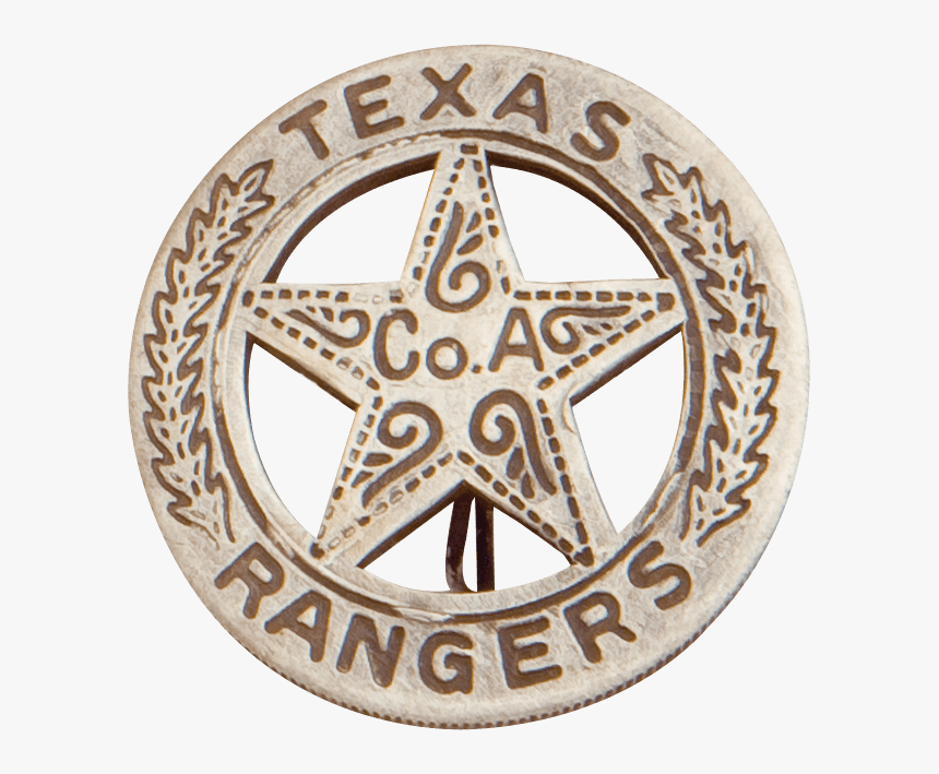 Round Texas Ranger Badge - Dept Of Public Safety Texas Rangers Badge, HD Png Download, Free Download