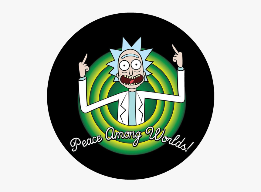 Rick And Morty Logo Png - Popsocket Rick And Morty, Transparent Png, Free Download