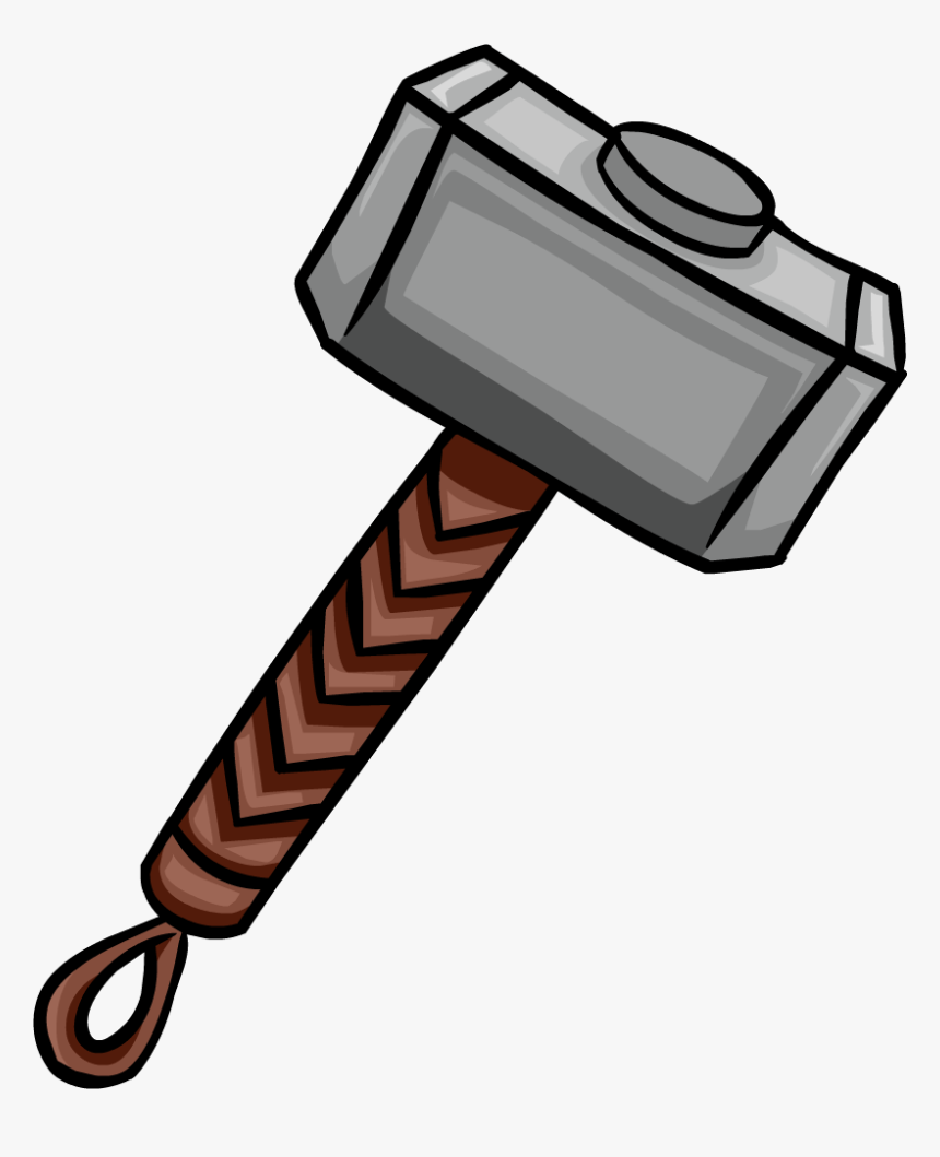 Mjolnir - Thor Hammer Clipart, HD Png Download, Free Download