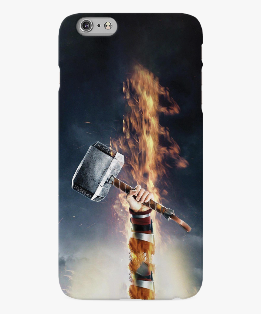 Thor Mjolnir Cover Case For Iphone 6/6s Plus - Thor Hammer Wallpaper Hd, HD Png Download, Free Download