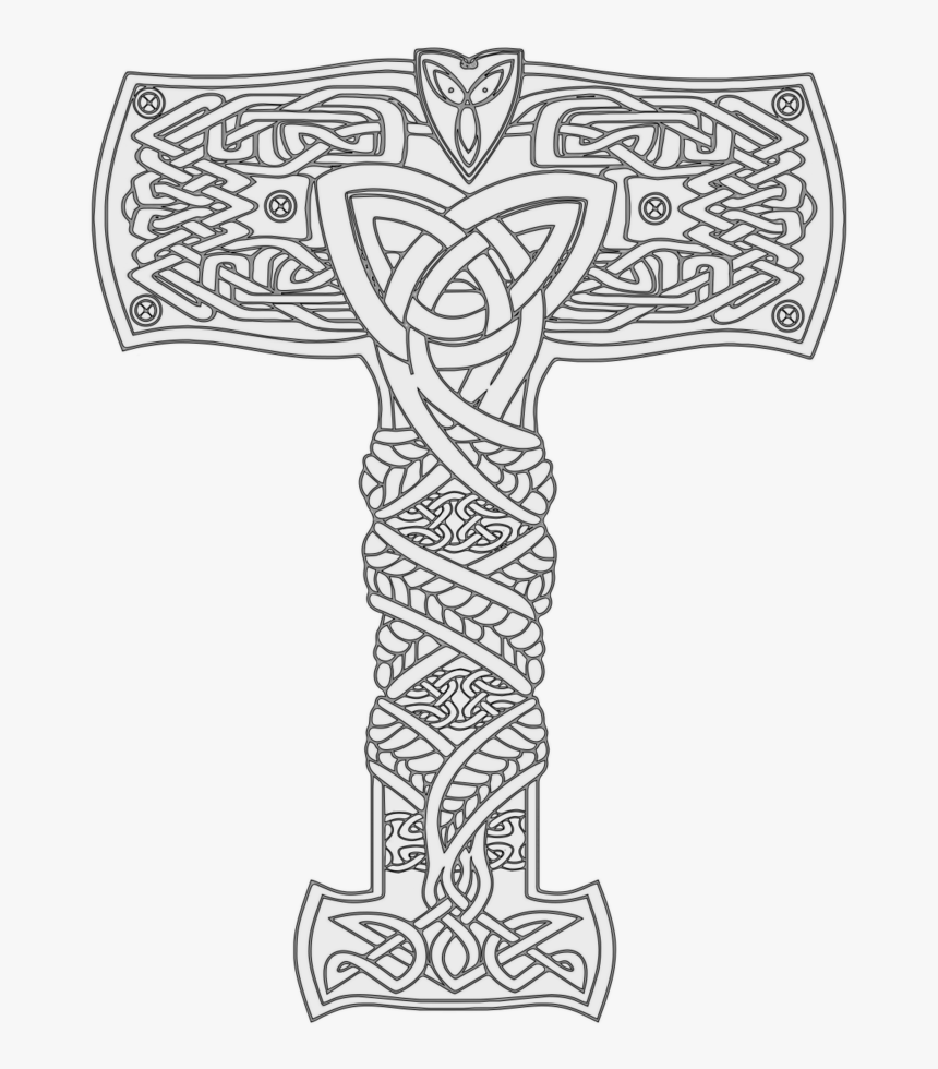 Transparent Mjolnir Png - Mjolnir Art Png, Png Download, Free Download